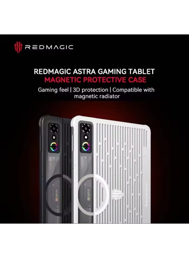 ريد ماجيك كفر حماية ريدماجيك أسترا المغناطيسي المخصص للتبريد للألعاب مع فتحات تهوية متقدمة وتصميم مغناطيسي للحماية الكاملة لتابلت ريدماجيك أسترا أثناء اللعب - Image 2